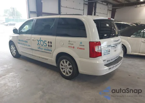 2016 Chrysler Town & Country Touring из США, поврежденный, VIN 2C4RC1BG9GR295503